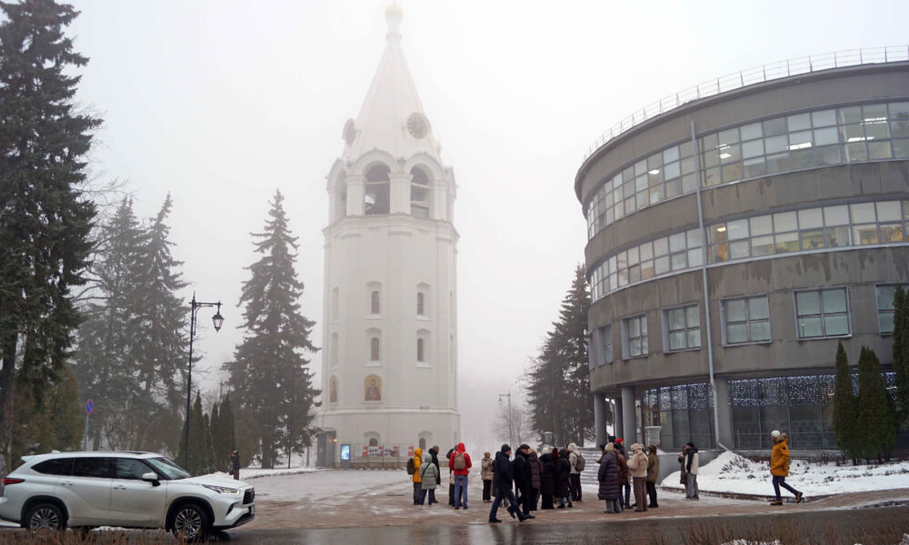 Нижний Новгород в тумане