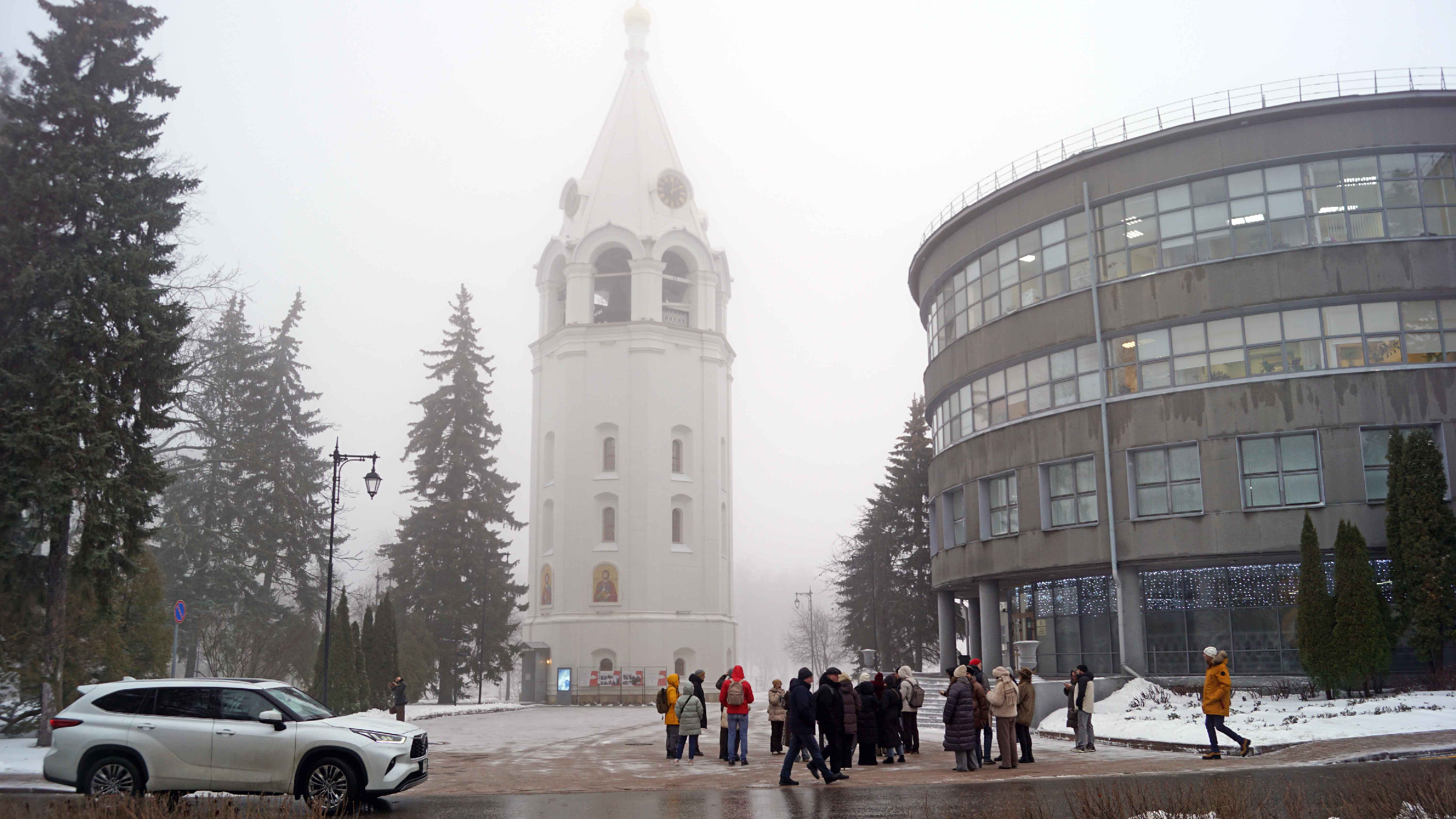 Нижний Новгород в тумане