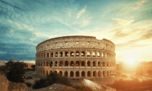 Памятник архитектуры в Риме