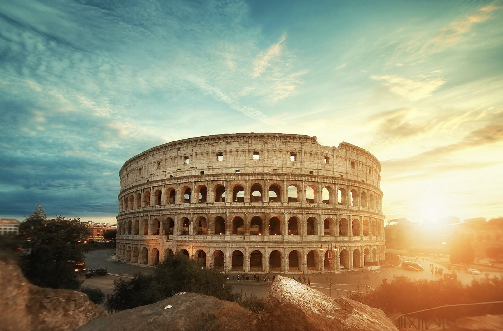 Памятник архитектуры в Риме