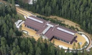 Снимок резиденции Владимира Путина с воздуха