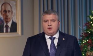 губернатор Александр Дронов в поздравлении с Новым годом