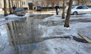 alt на улице тает снег