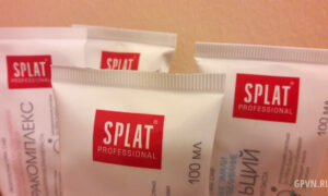 тюбики с зубной пастой