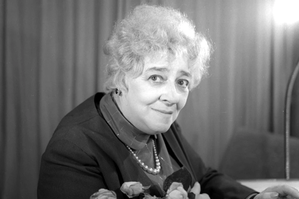 Актриса Фаина Раневская