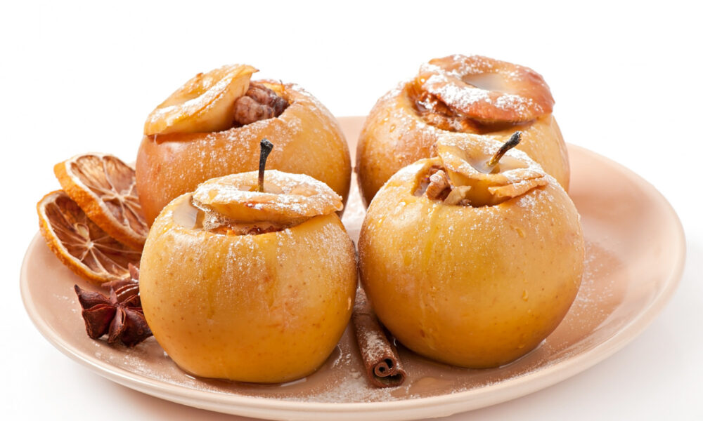 Запеченные яблоки