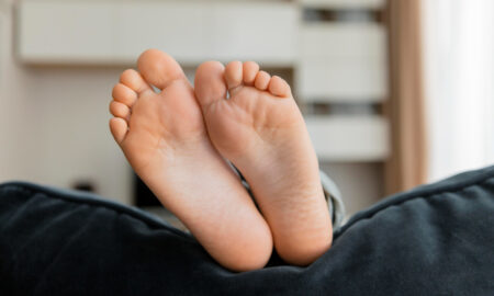 Пятки мужчины