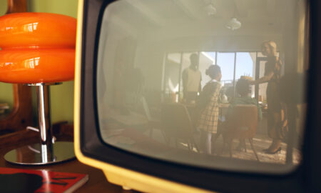 Телевизор времён СССР