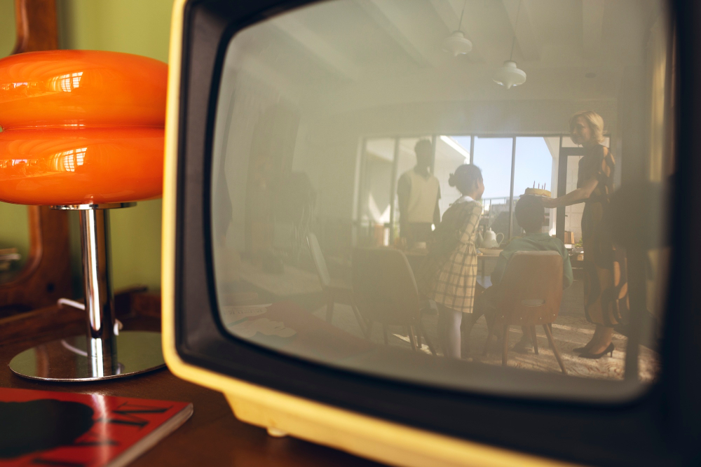 Телевизор времён СССР