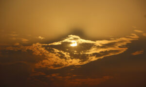 Солнце в небе