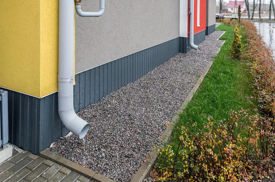 отмостка дома