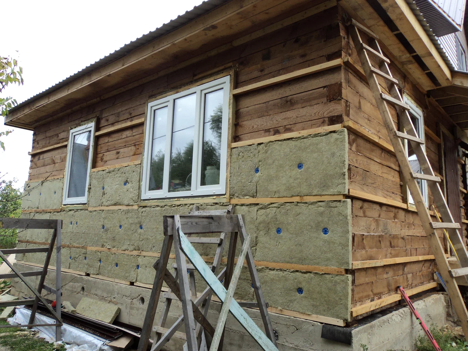 утепление дома