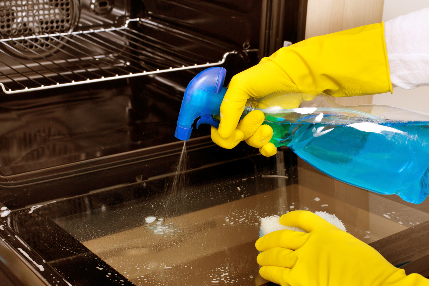 чистка духовки