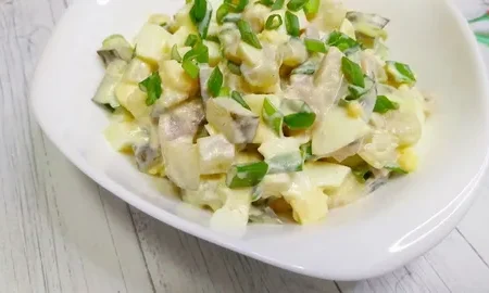 салат с селёдкой