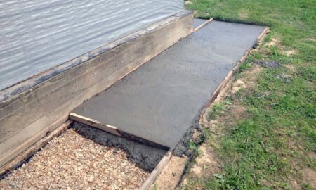 бетонная отмостка