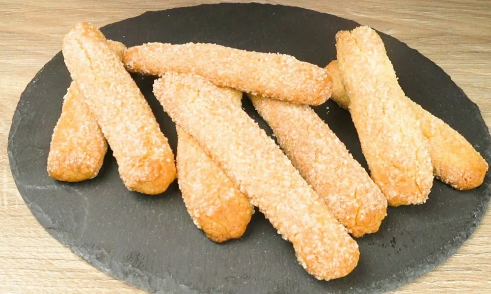 песочное печенье палочки