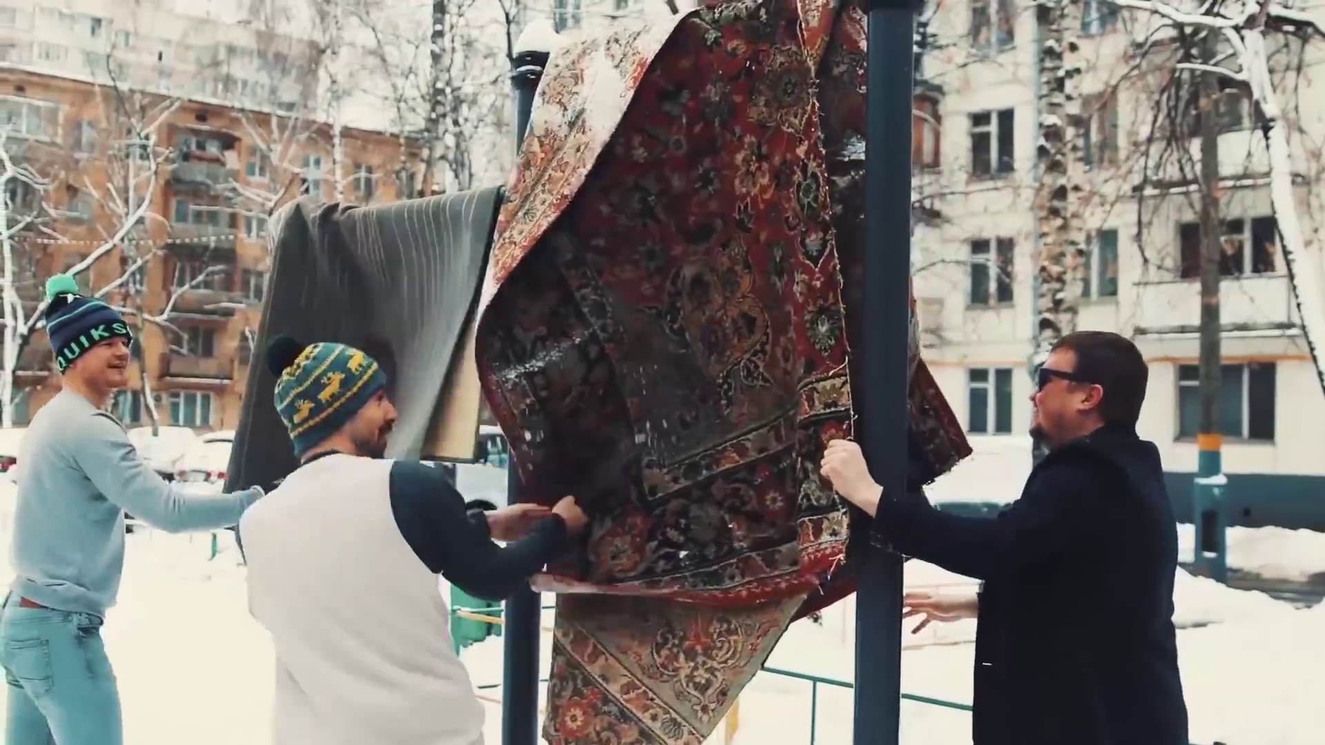 выбивание ковров