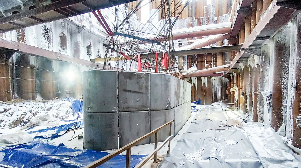 стройка моста