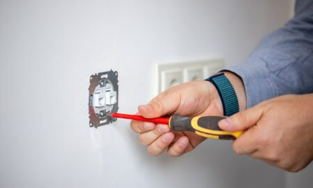 замена розетки