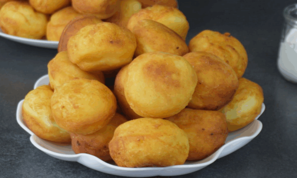 домашние пончики