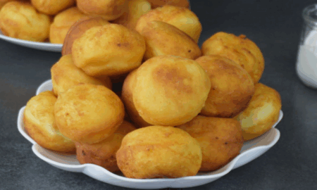 домашние пончики