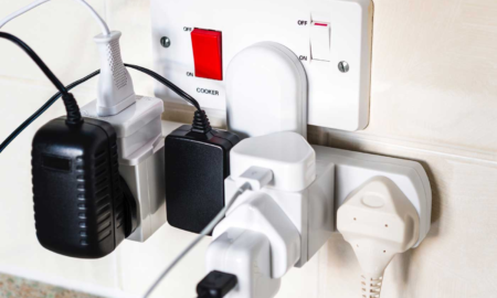 много розеток