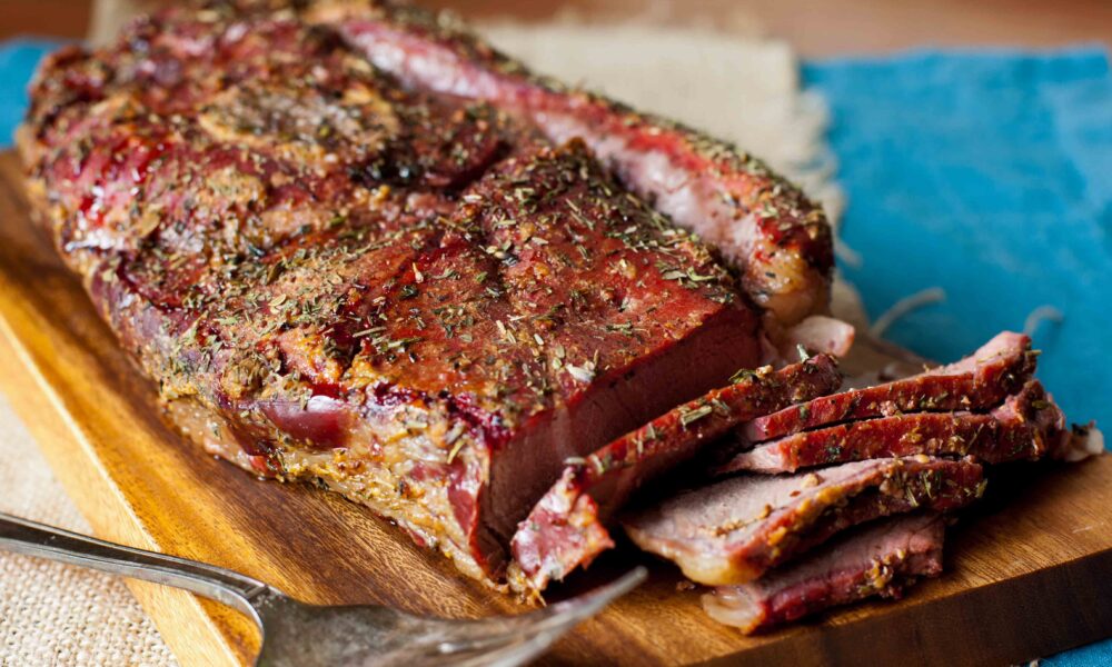 говядина в духовке