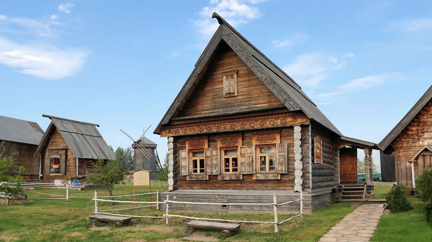 русская изба