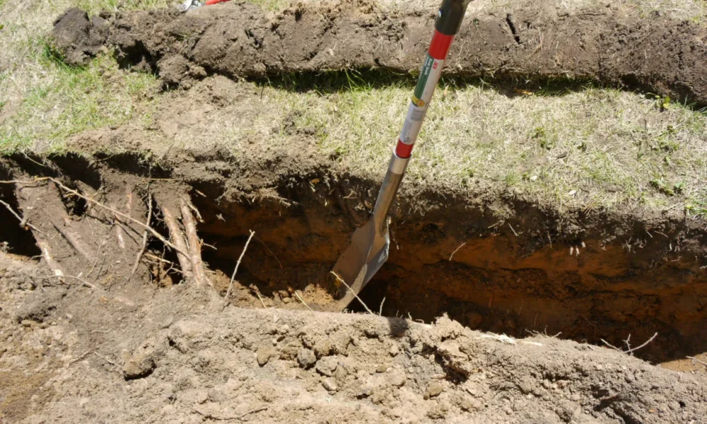 копка траншеи