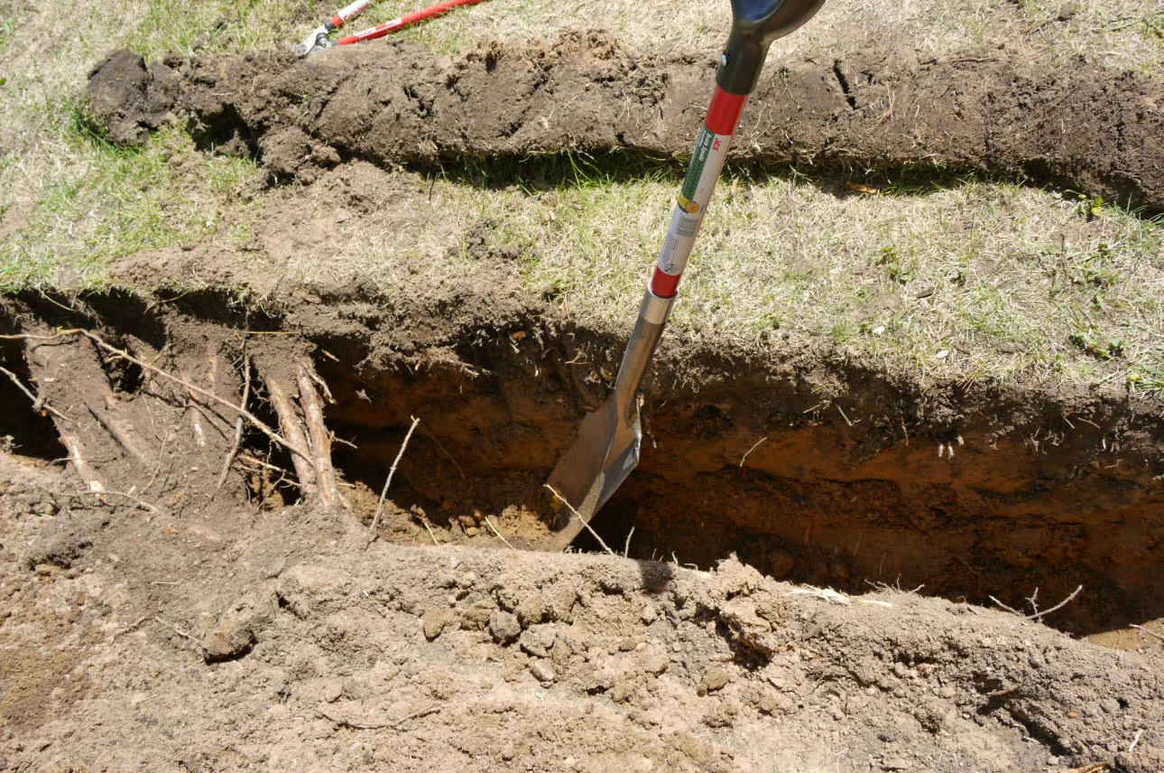 копка траншеи