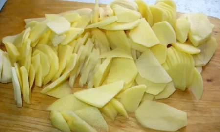 нарезка картофеля