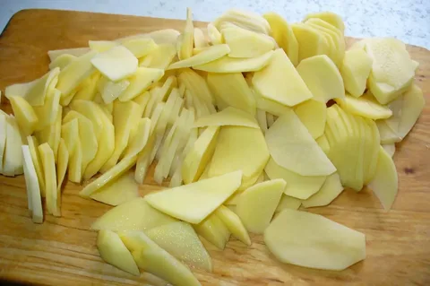 нарезка картофеля