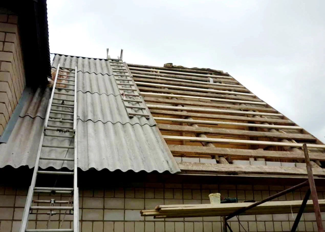 шиферная крыша