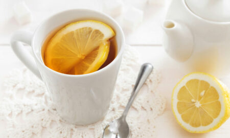 чай с лимоном