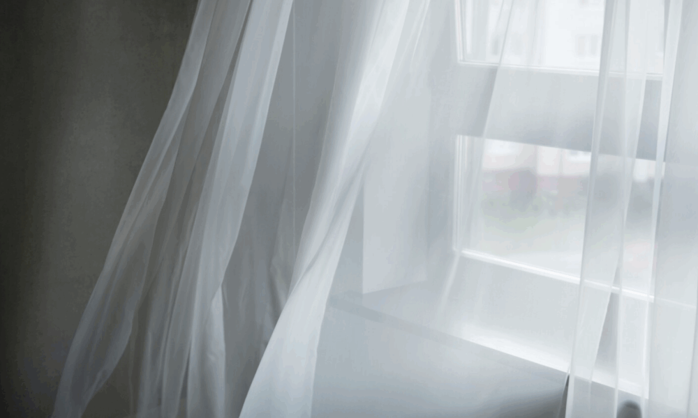тюль на окне