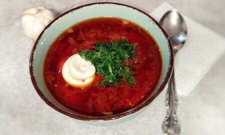 борщ со свеклой