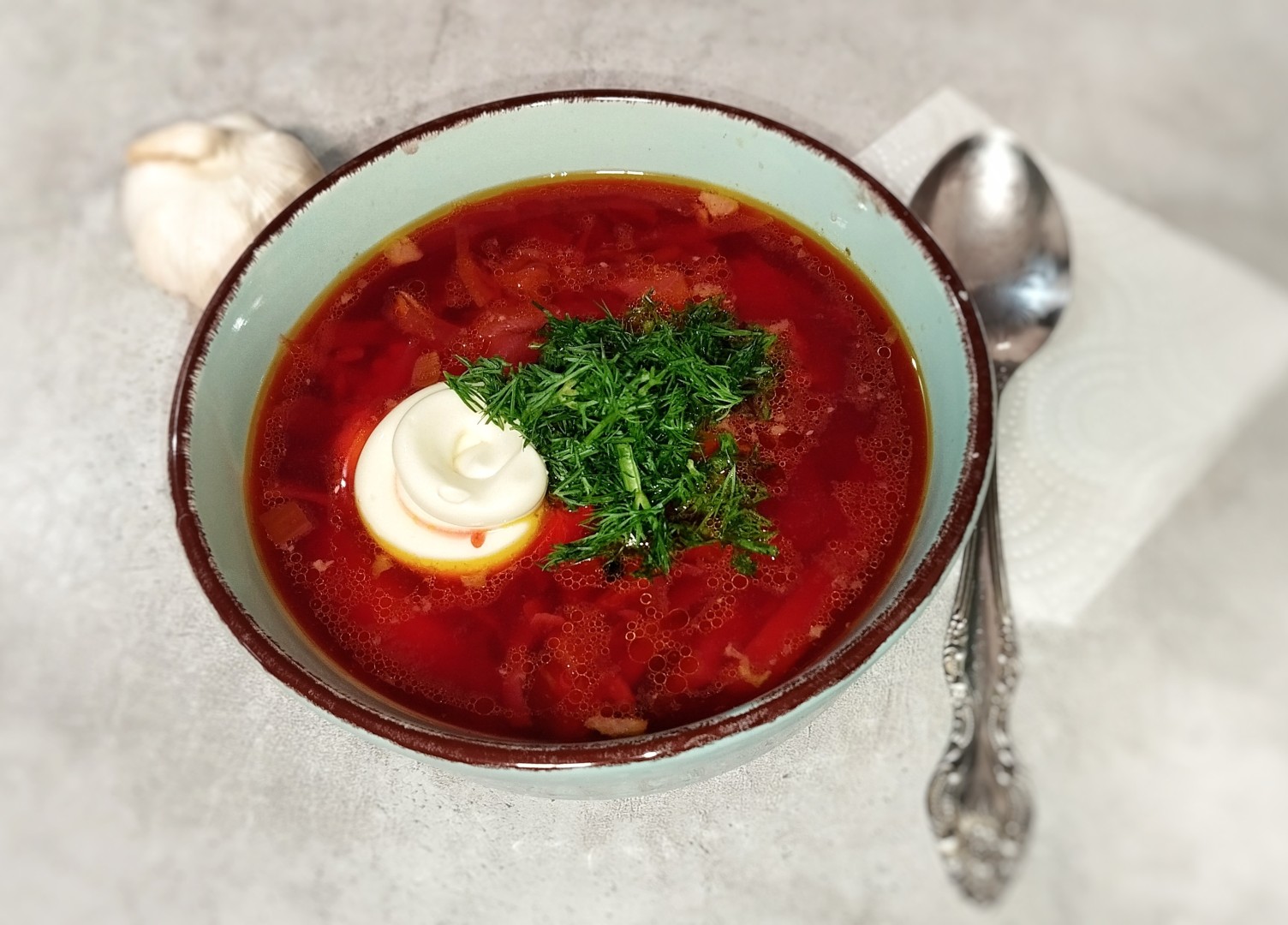 борщ со свеклой