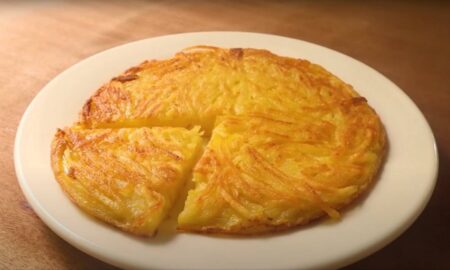 омлет с картошкой