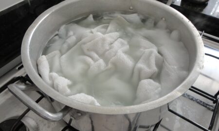 кипячение белья