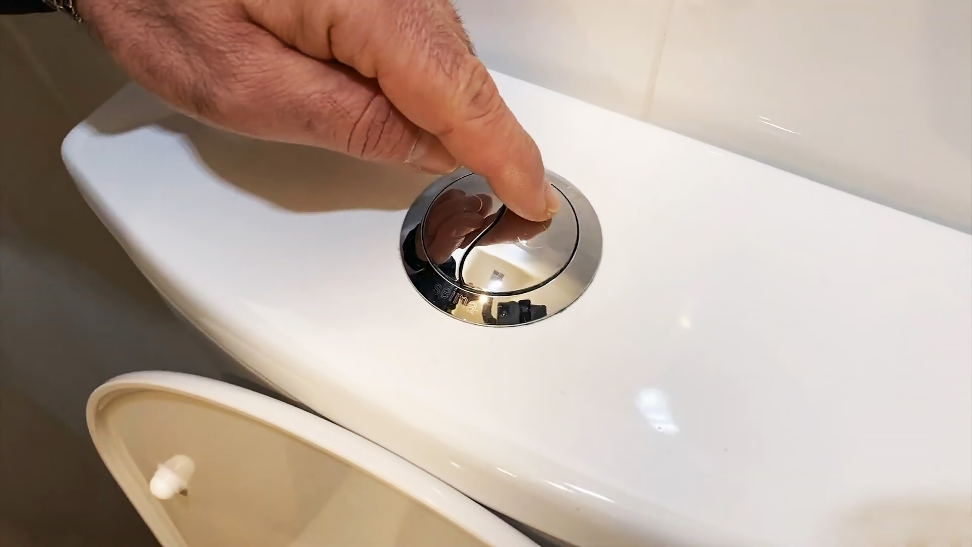 кнопка унитаза