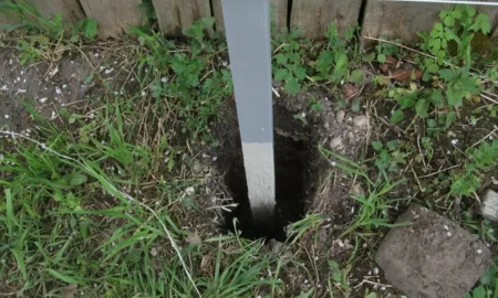 столб под забор