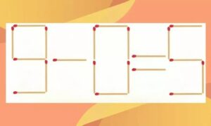 головоломка со спичками