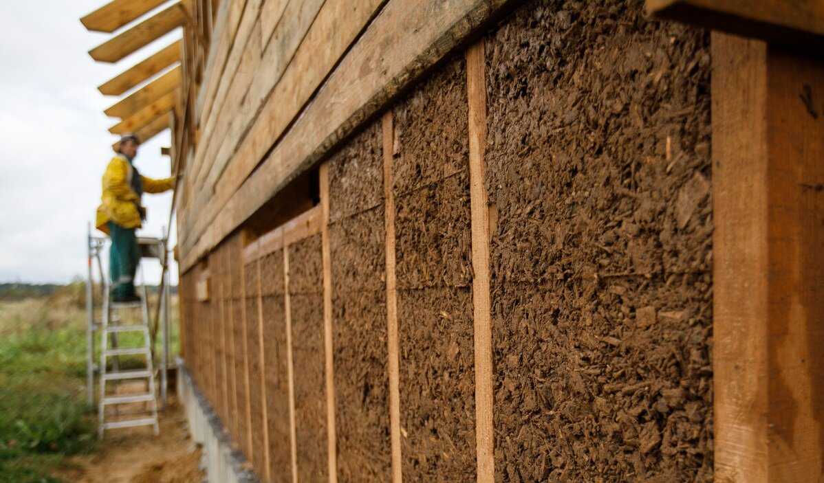 стены из опилок