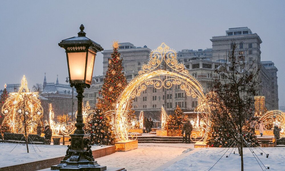 зимняя Москва