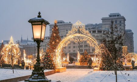 зимняя Москва