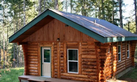 деревянный дом
