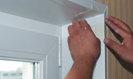 монтаж откосов