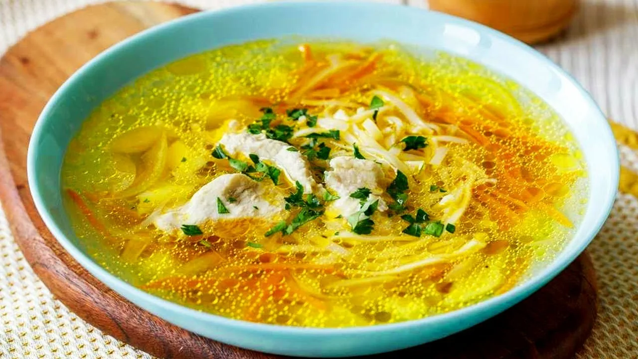 куриный суп с лапшой