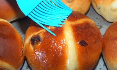 смазывание выпечки