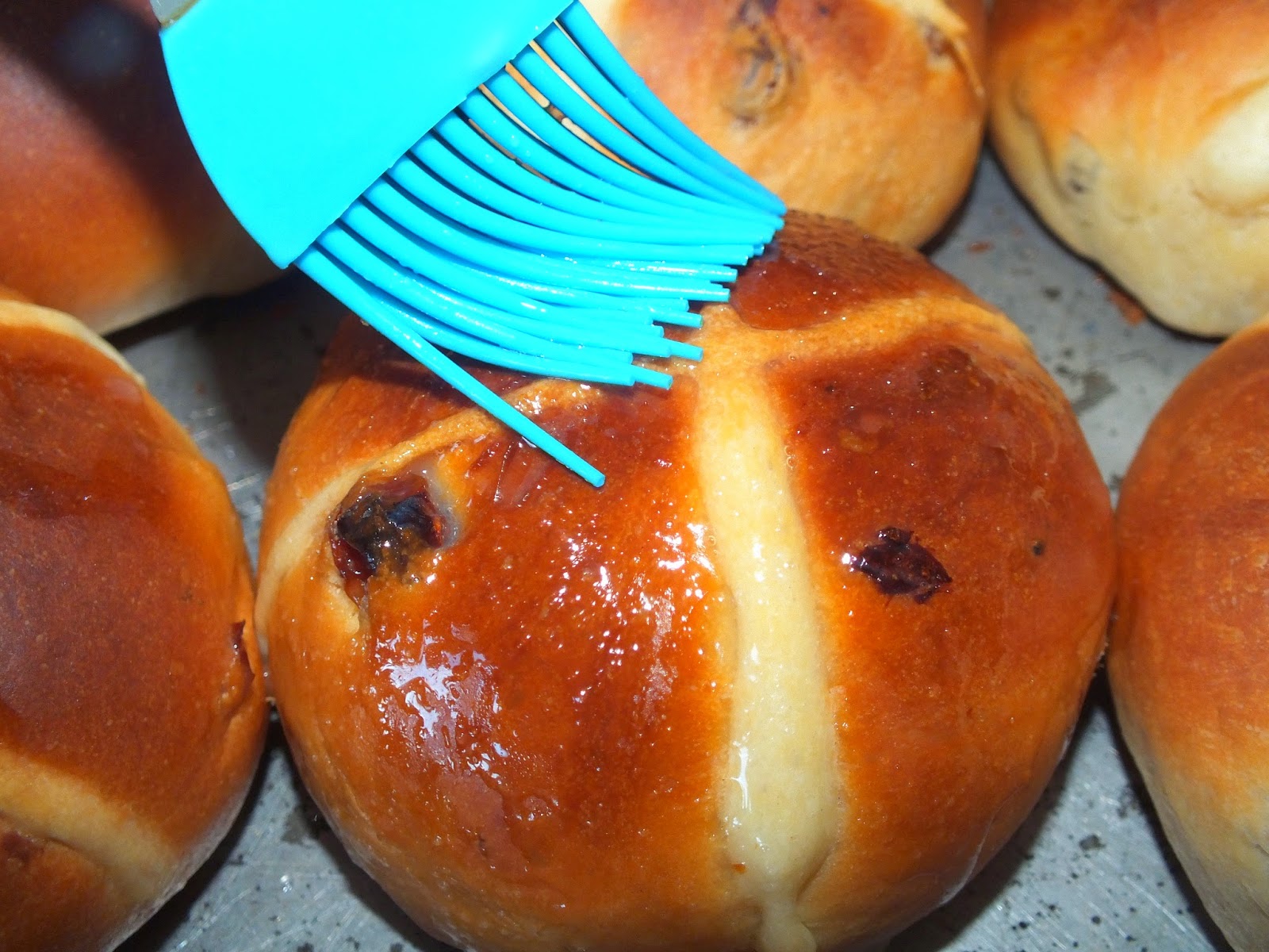 смазывание выпечки